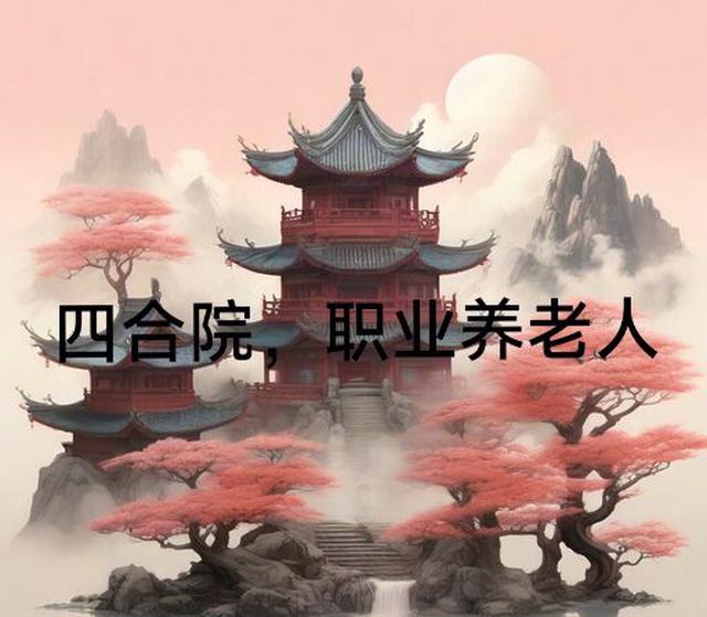 四合院，职业养老人